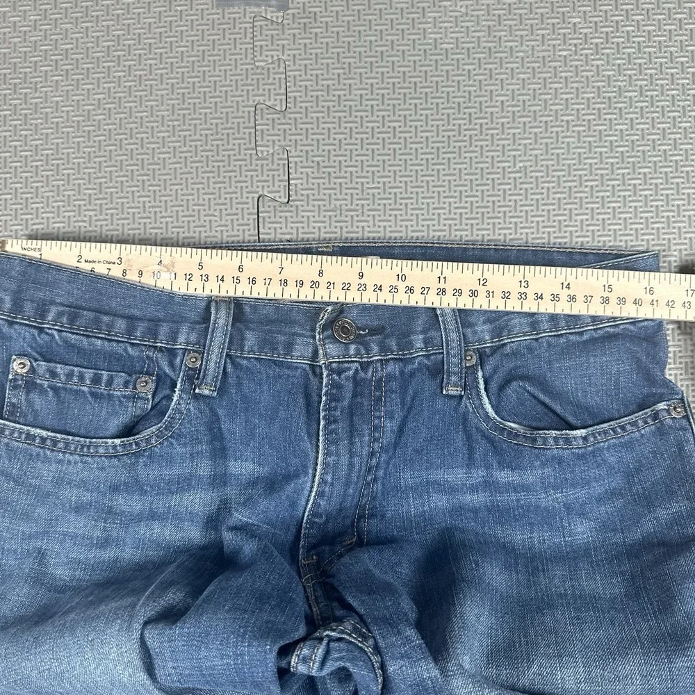 Levis 527 Jeans Mens 32x30 Blue Medium Wash Slim Bootcut Denim Rodeo Cowboy